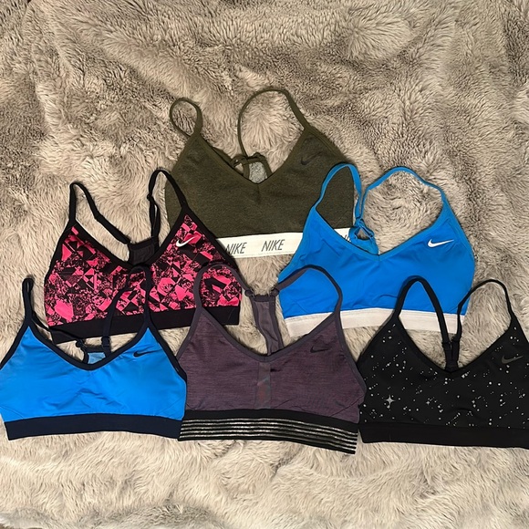 Nike Dri-Fit Indy Sports Bra Set - Picture 1 of 8
